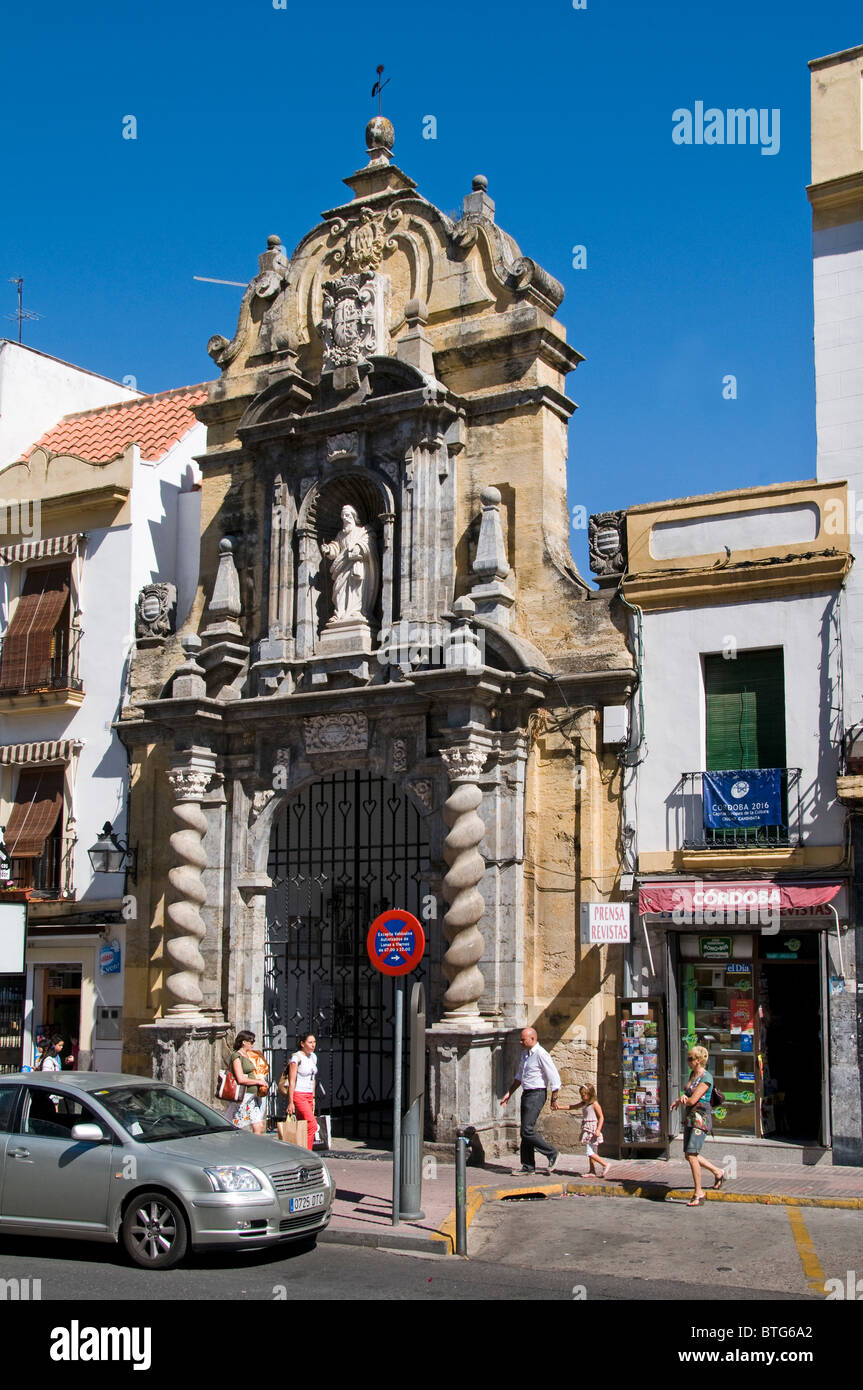 Cordoba Spanien Andalusien Kirche Denkmal Stockfoto