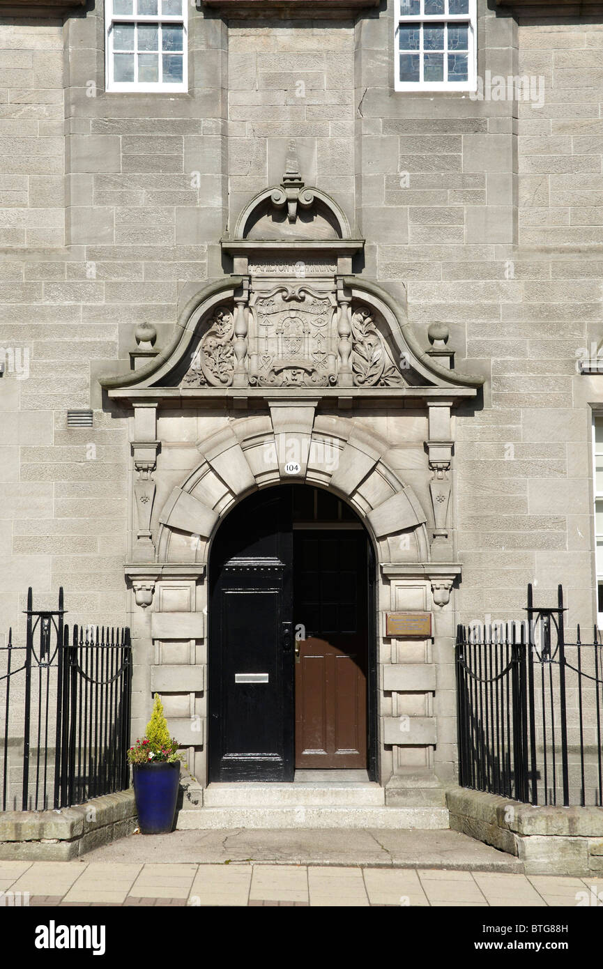 Schottischen Baronial Style Architektur, Hamilton, Schottland Stockfoto