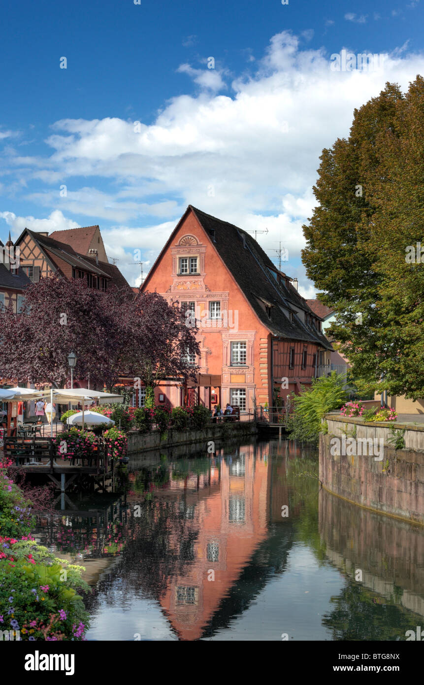 "Kleines Venedig", Colmar, Departement Haut-Rhin, Elsass, Frankreich Stockfoto