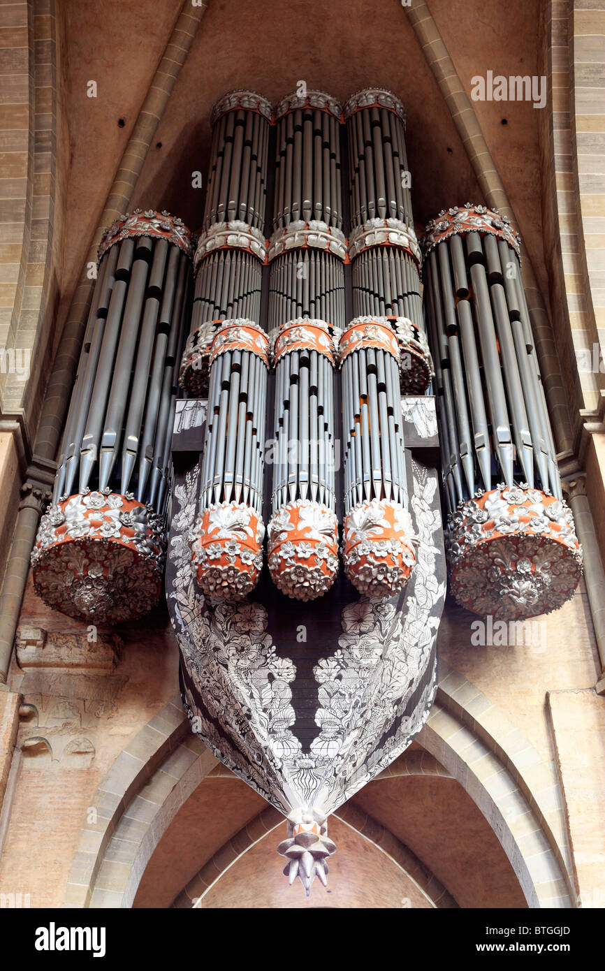 Orgel, Dom, Trier, Rheinland-Pfalz, Deutschland Stockfoto