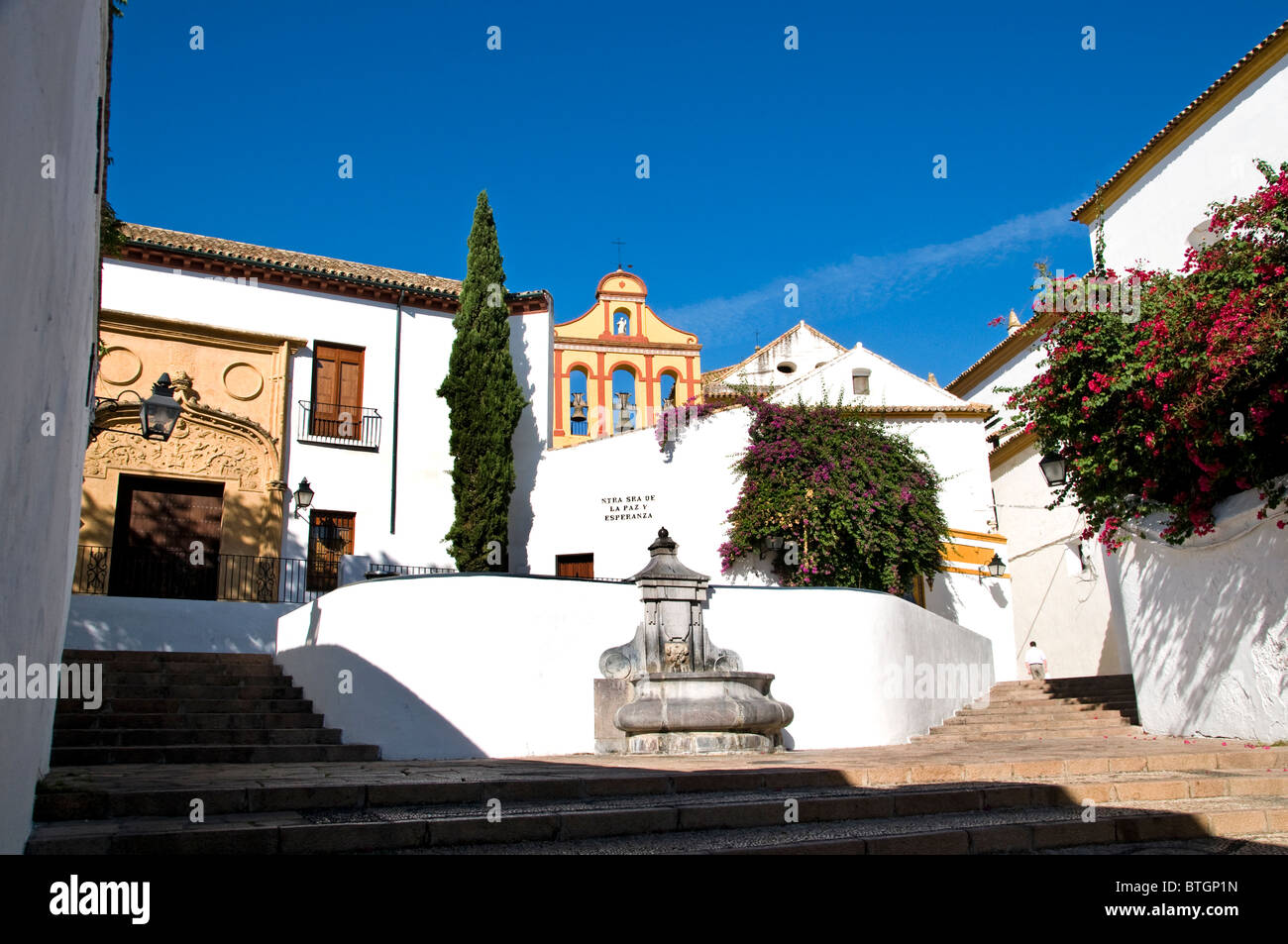 Cordoba Spanien Andalusien Kirche Cristo de Los Faroles Stockfoto
