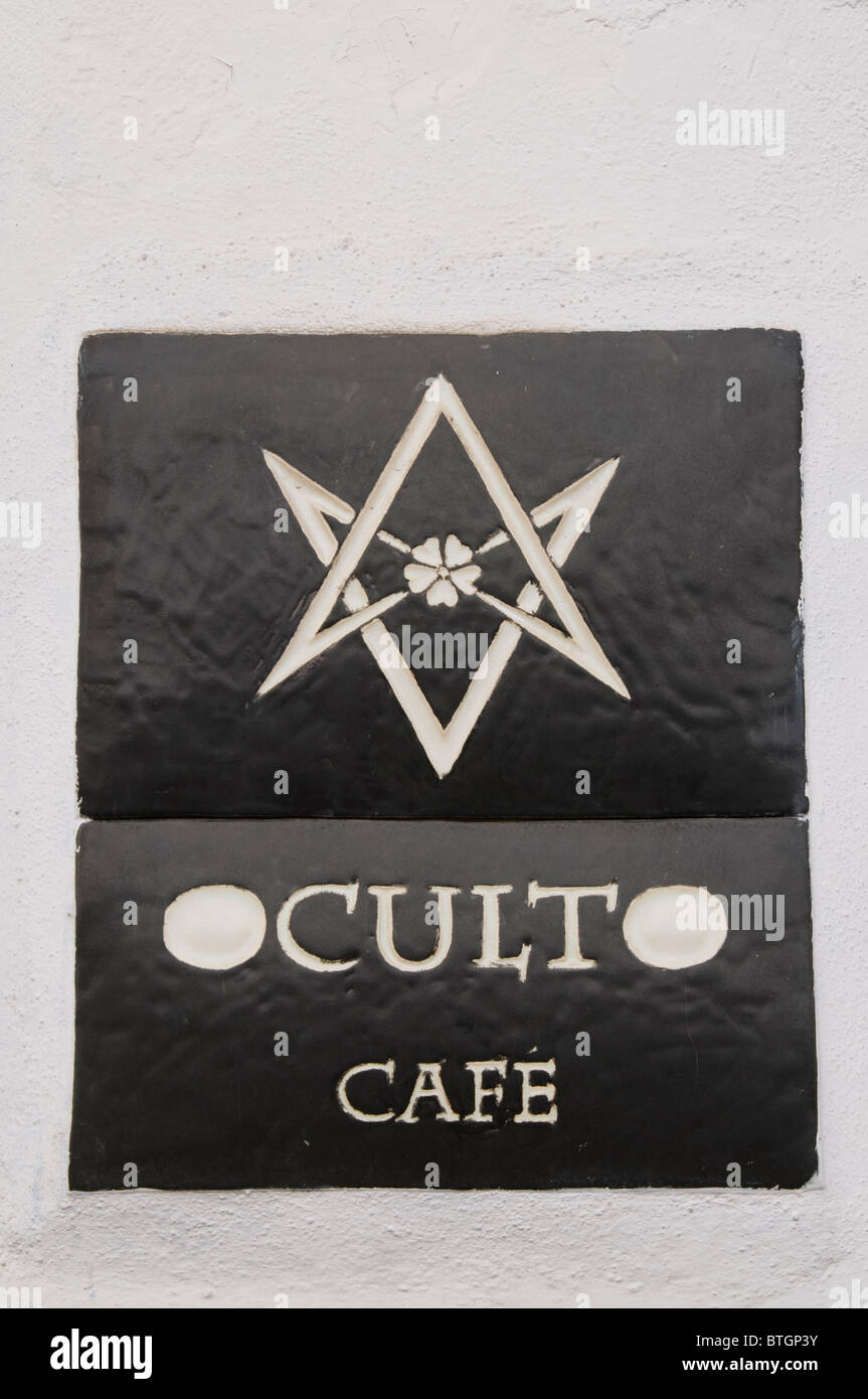 Cordoba Spanien Andalusien Kult Cafe Magic Bar Pub Stockfoto