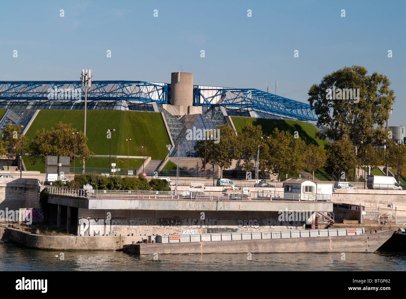 Das Palais Omnisports de Paris Bercy, Paris, Hauptstadt von Frankreich Stockfoto