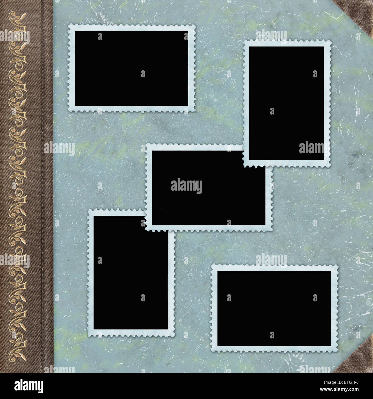 Vintage Fotoalbum Stockfoto