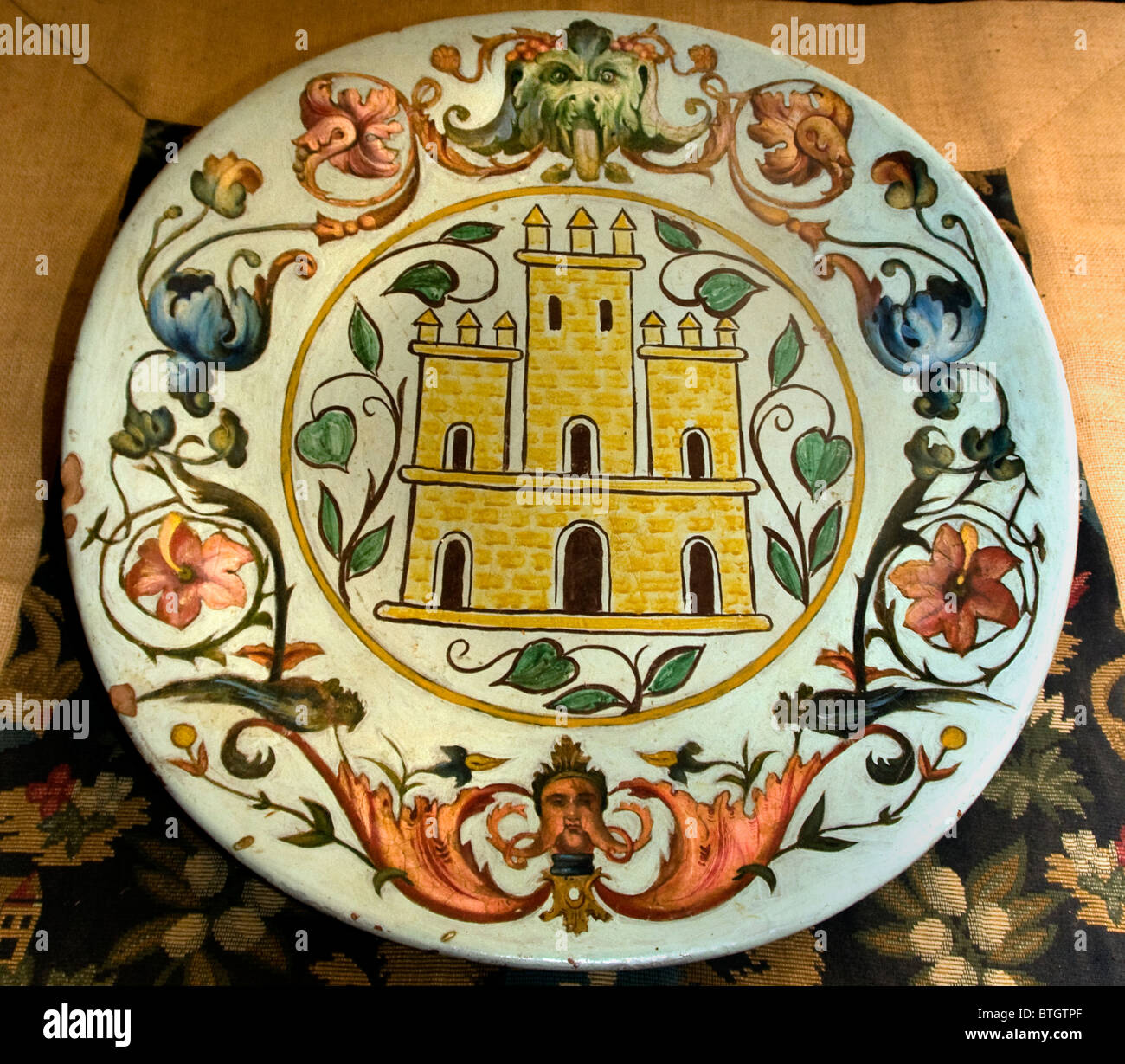 Castillo Schloss Almodovar Del Rio Spanien Spanisch Stockfoto