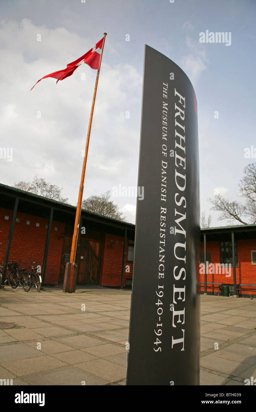 Museum des dänischen Widerstand 1939-1945, Kopenhagen, Dänemark. Stockfoto
