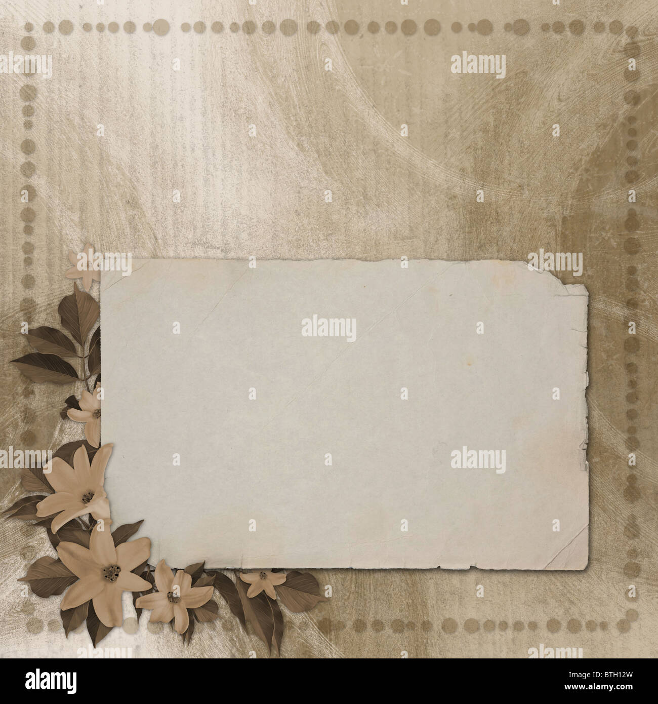 Altes Papier Stockfoto