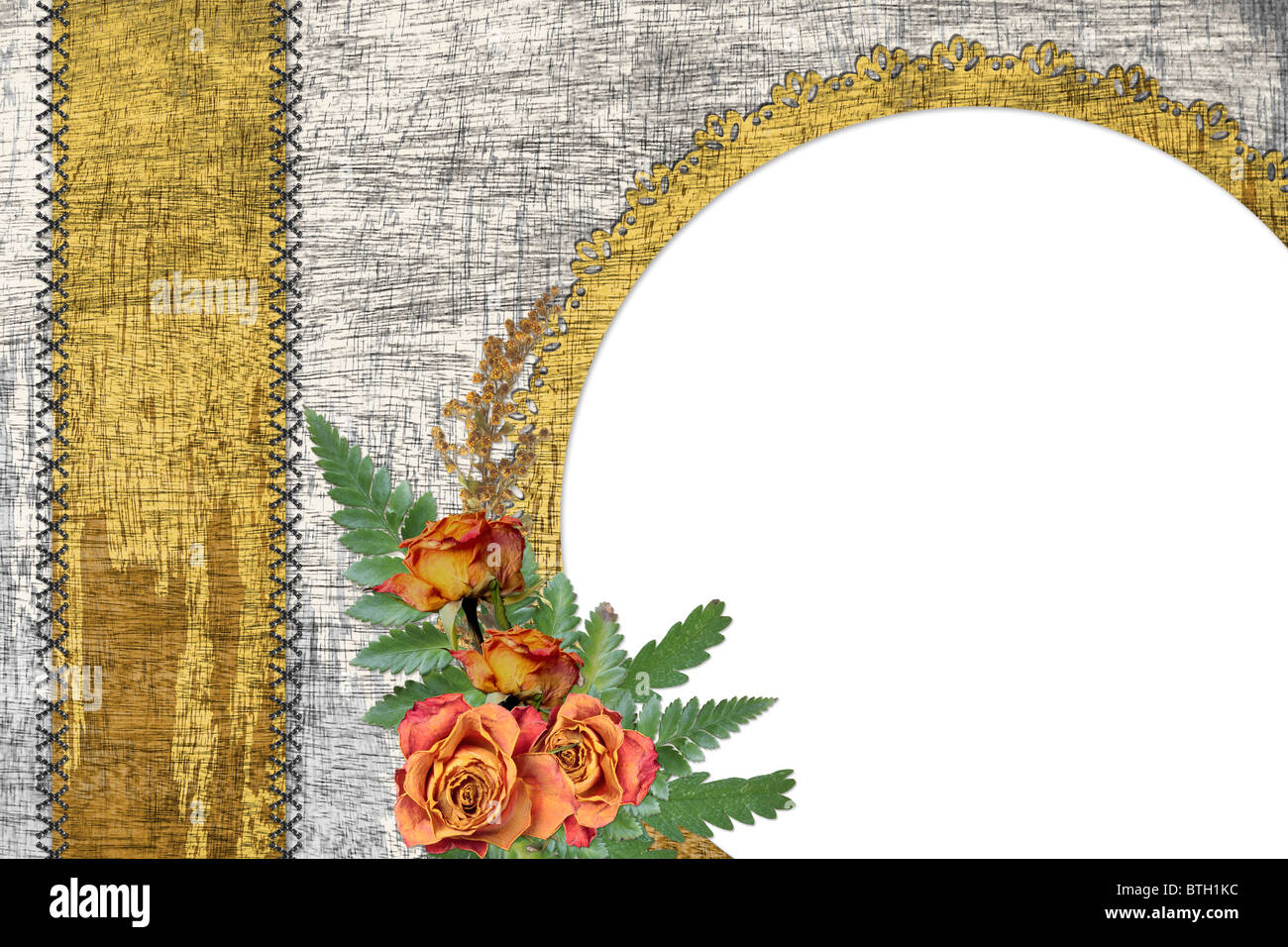 Zusammenfassung Hintergrund mit Rahmen Stockfoto