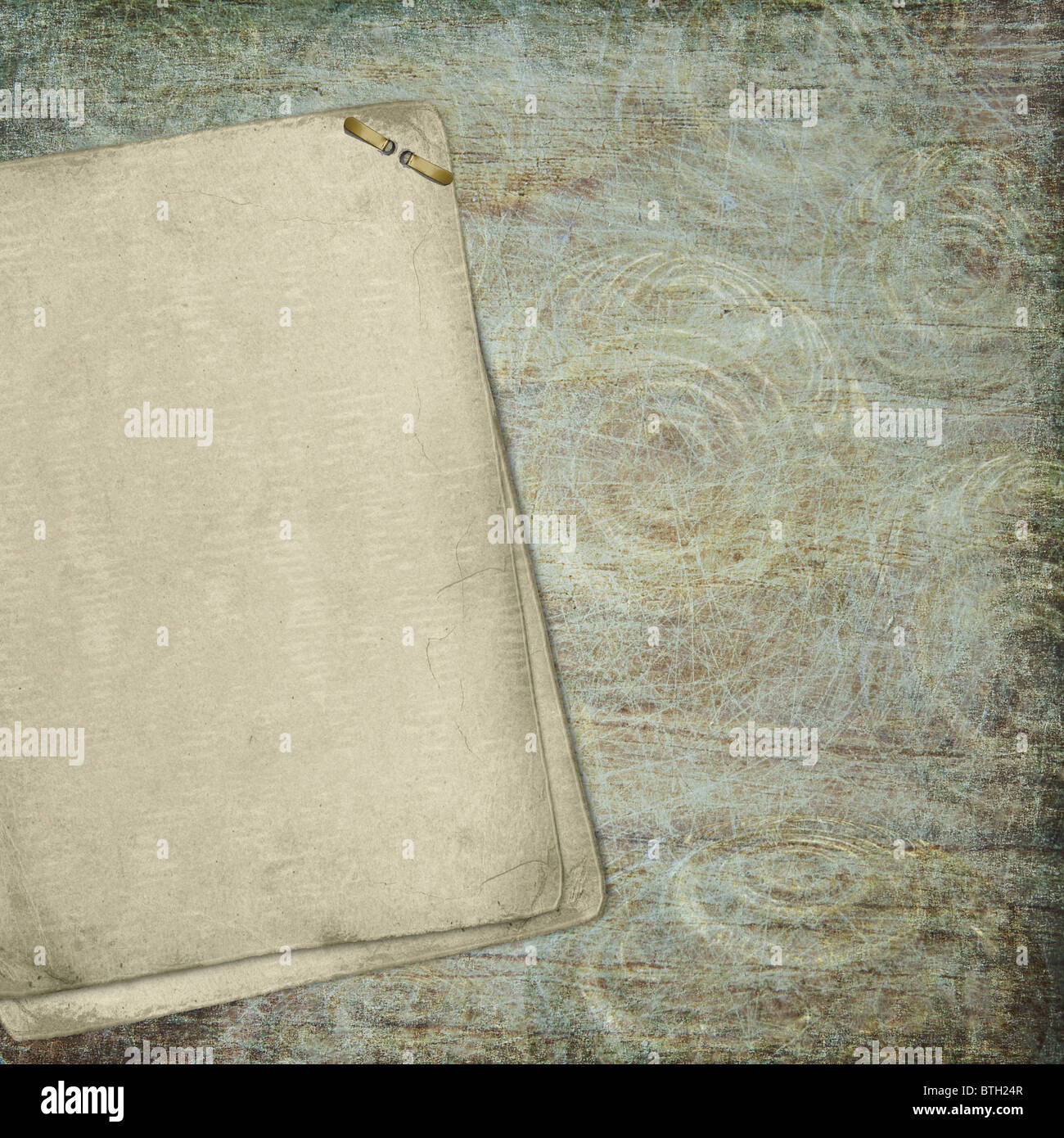 Grunge-Papier-Design Informationen Stockfoto