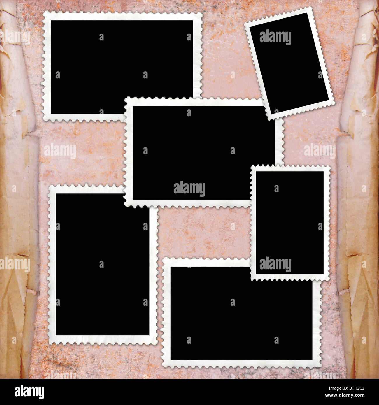 Vintage Fotoalbum Stockfoto