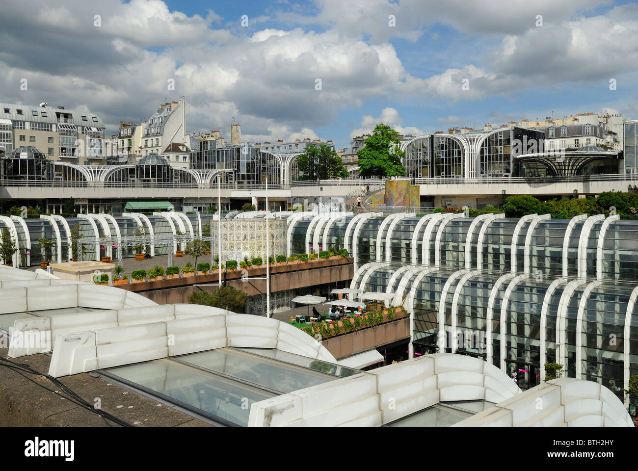 Les Halles Bezirk von Paris, Hauptstadt von Frankreich Stockfoto