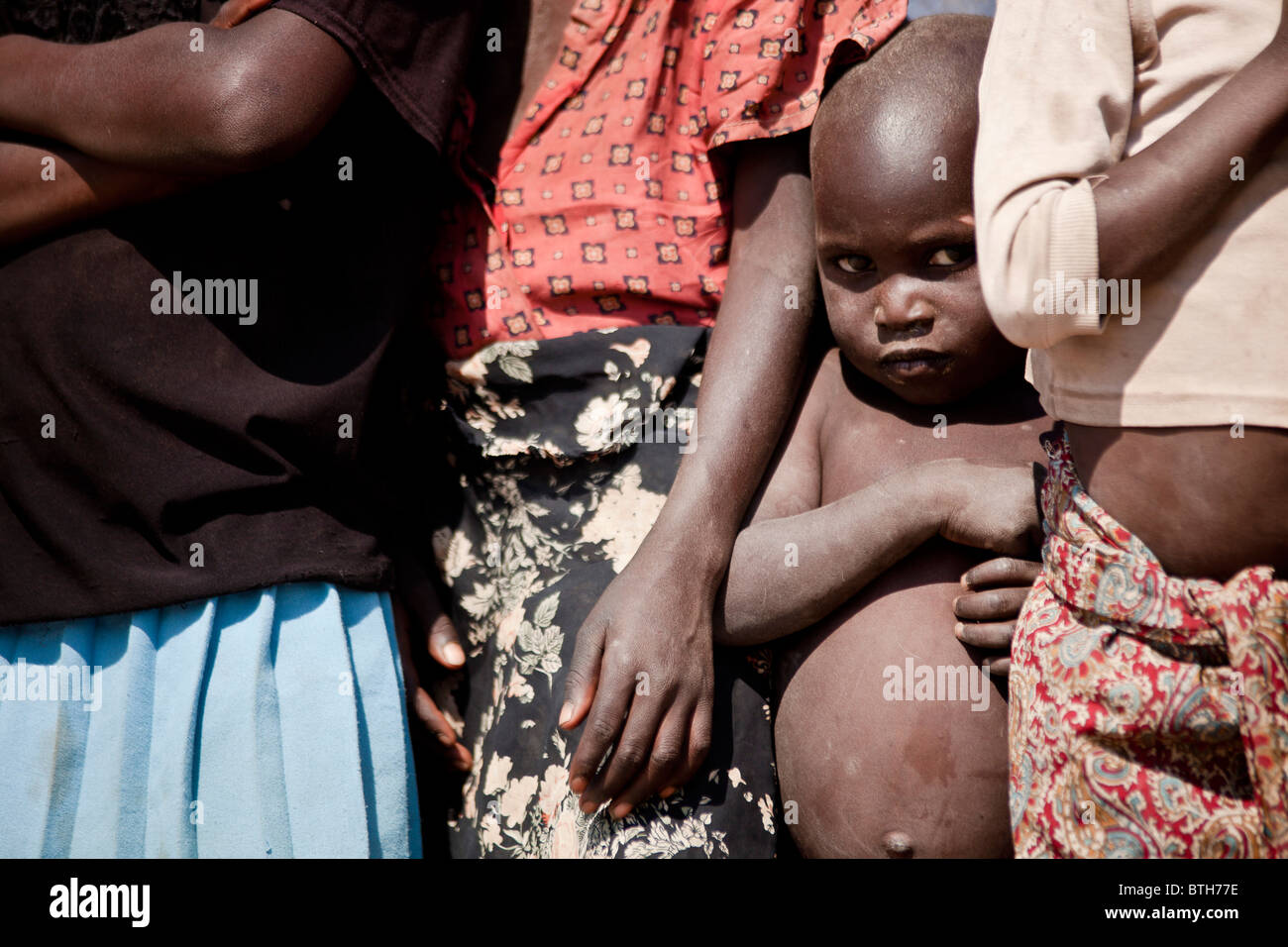 Der jüngste von allen Stockfoto