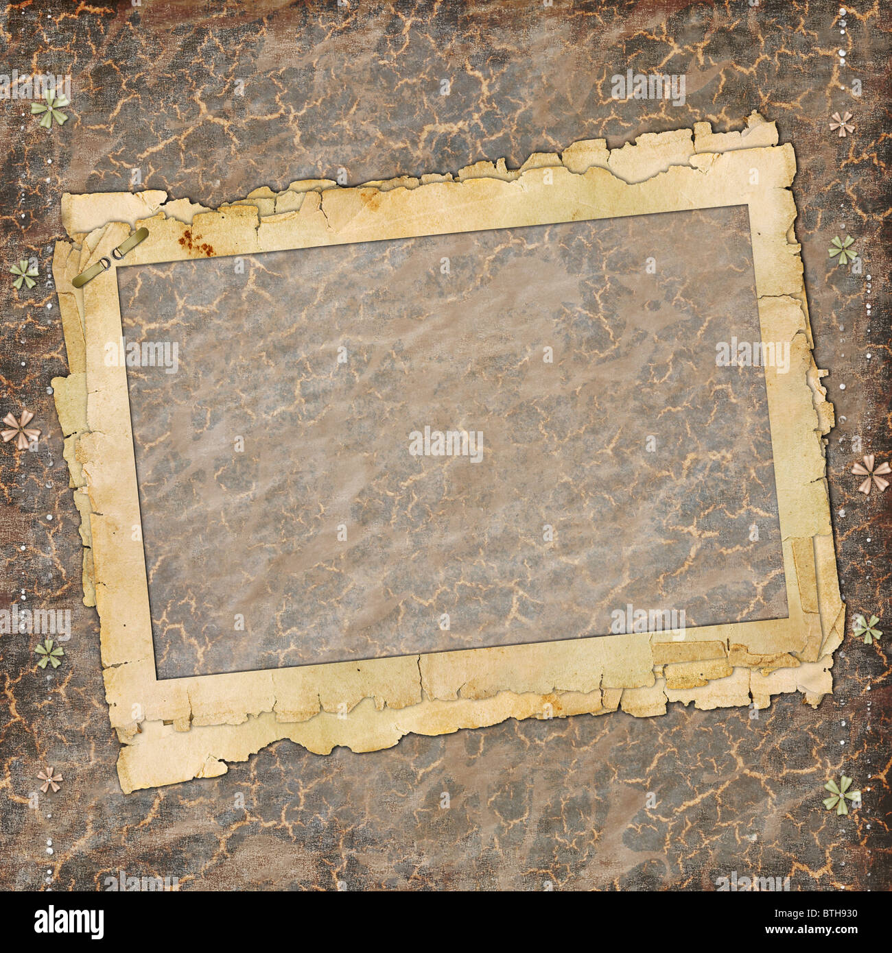 Hintergrund mit Rahmen Stockfoto