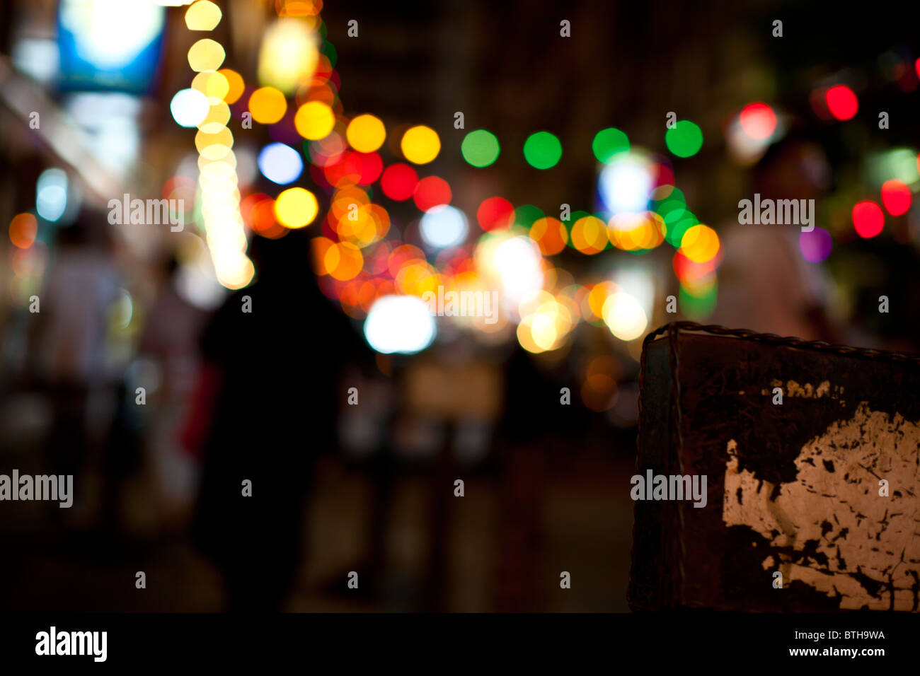 Abstrakte Lichter Stockfoto