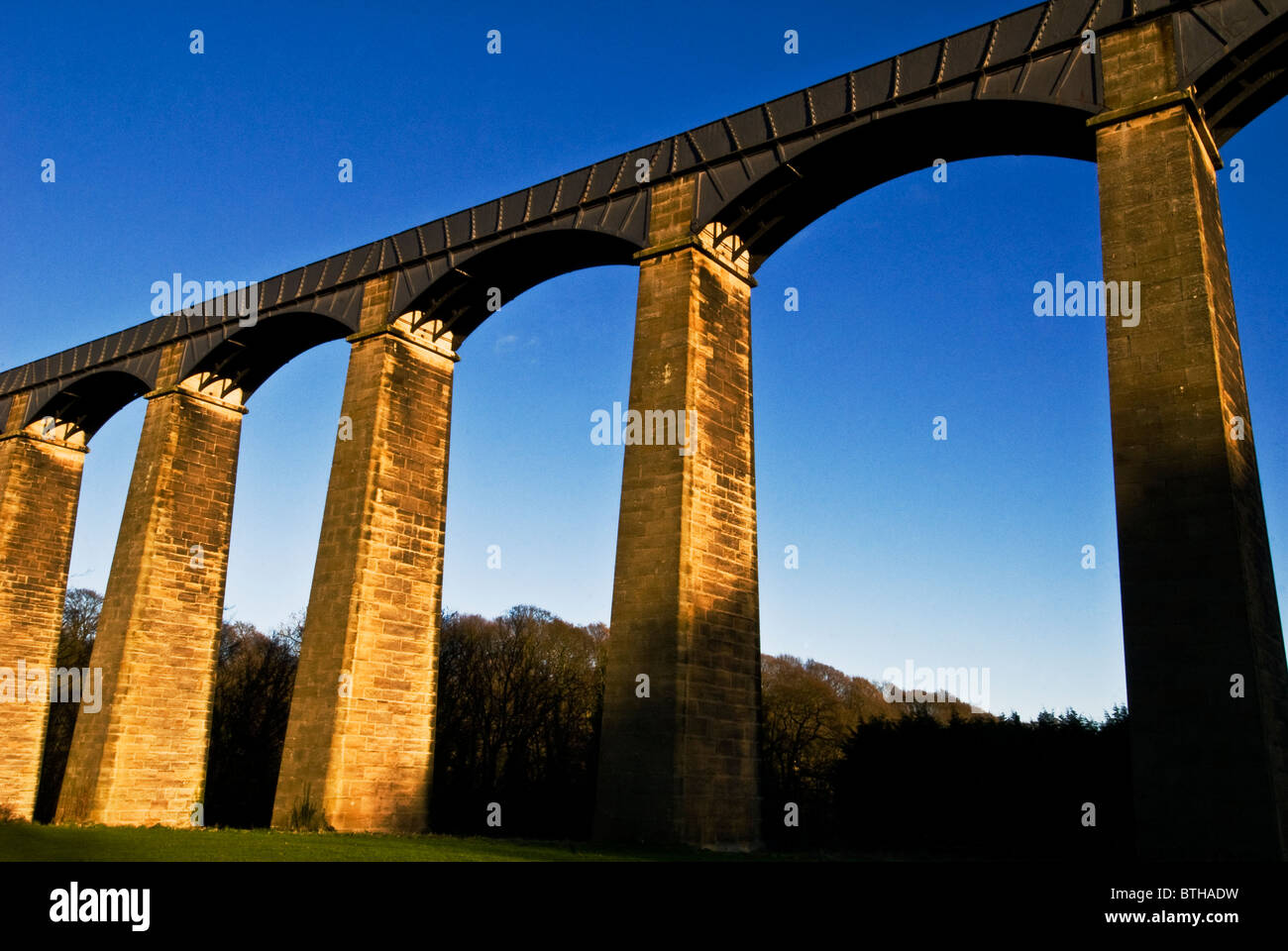 Pontcysyllte Aquädukt, Trevor, Llangollen, Denbighshire, Nordwales Stockfoto
