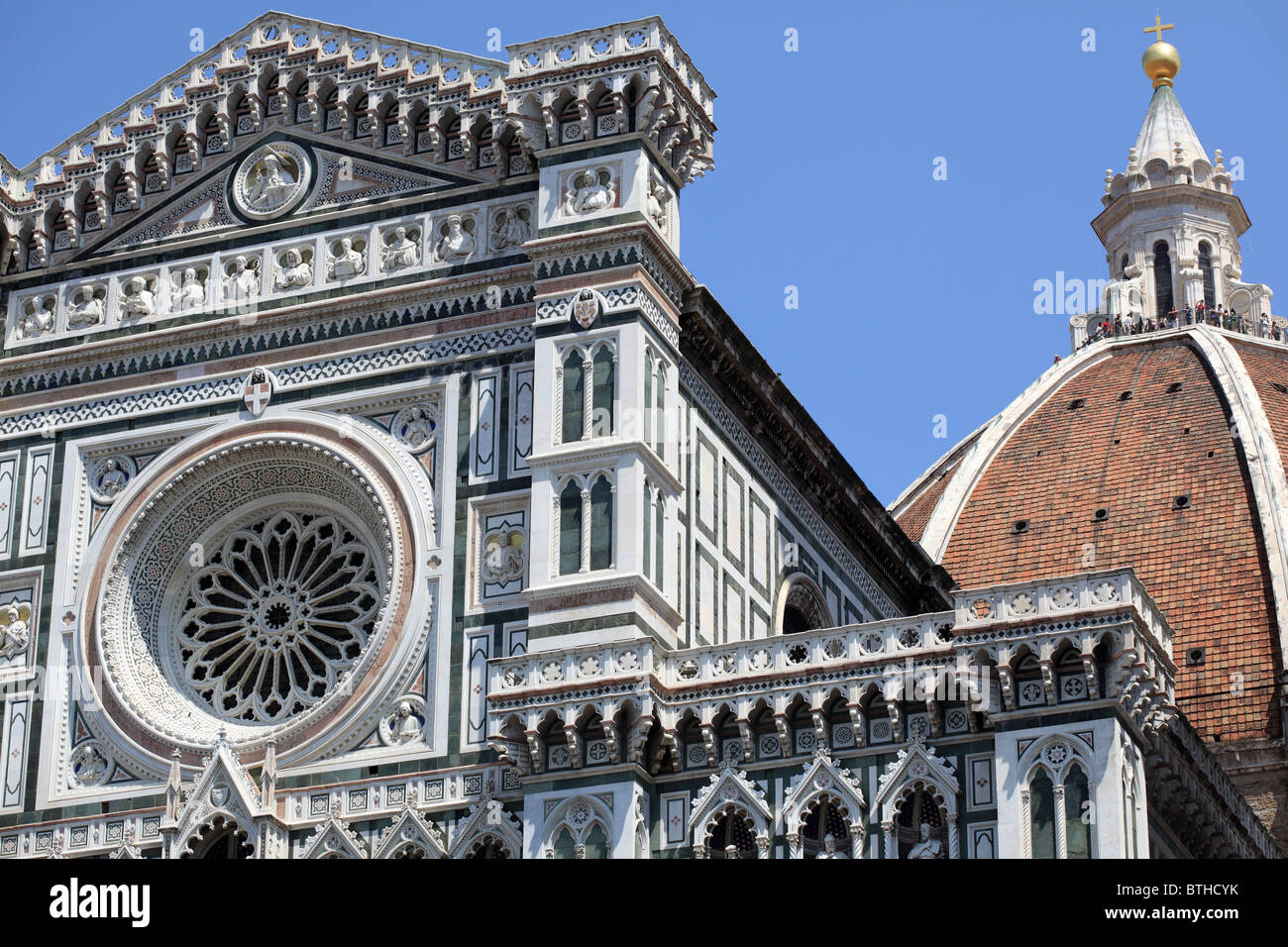 Dom Santa Maria Del Fiore in Florenz, Italien Stockfoto