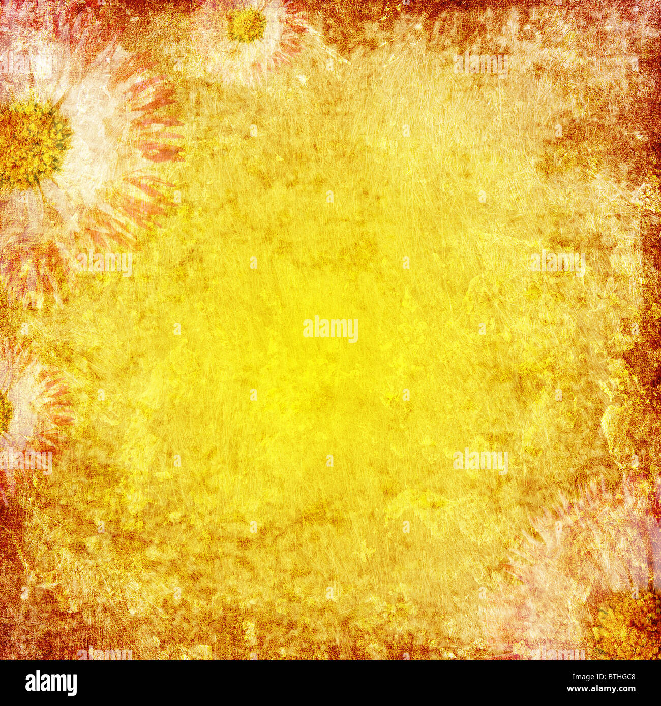 Schöne Blumenkarte Stockfoto