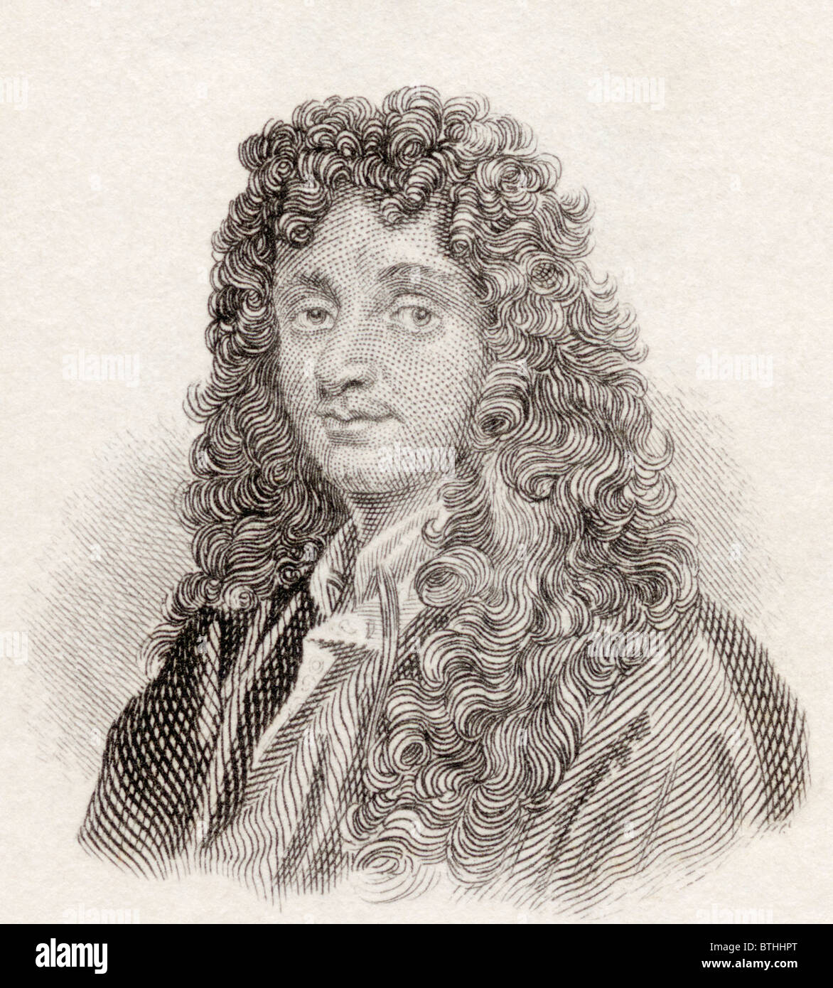 Christiaan Huygens, 1629 bis 1695. Niederländischer Mathematiker, Astronom, Physiker, Uhrmacherei und Schriftsteller des frühen Science-Fiction. Stockfoto