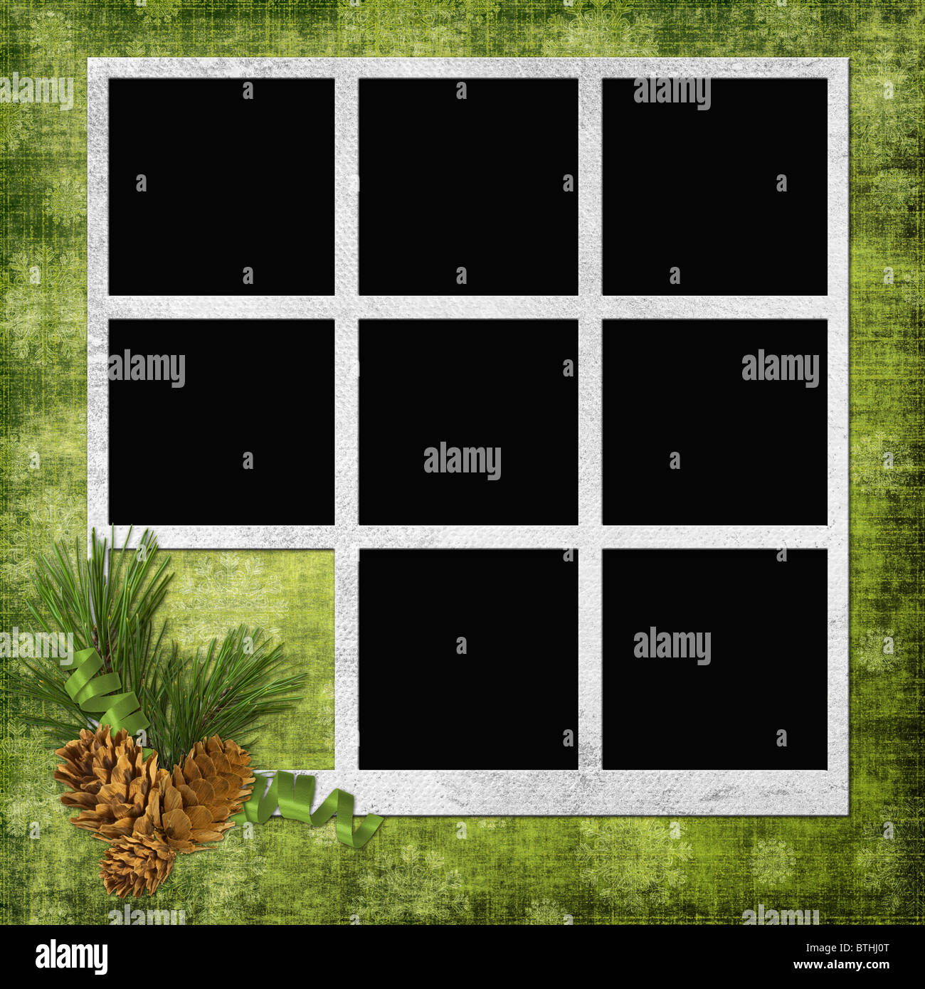 Hintergrund mit Rahmen Stockfoto