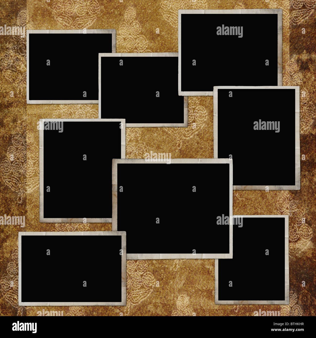 Hintergrund mit Rahmen Stockfoto