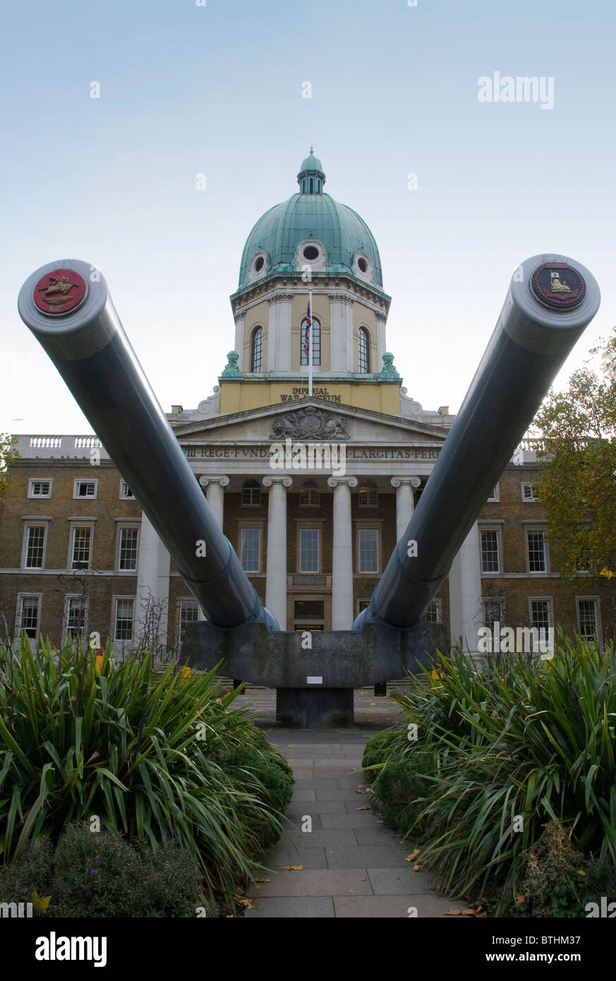 Das Imperial War Museum in Lambeth Road in London, Großbritannien Stockfoto