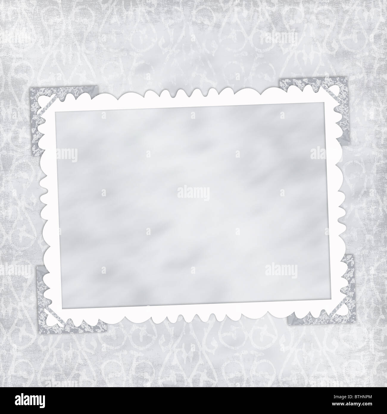 Rahmen für Fotos oder Einladung Stockfoto