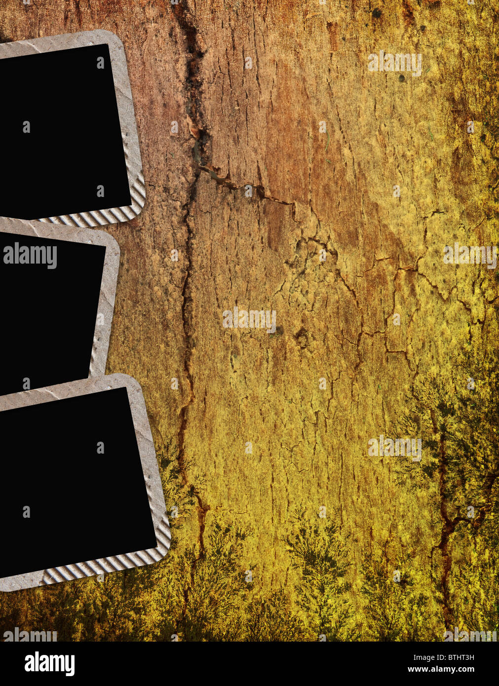 Hintergrund mit Rahmen Stockfoto