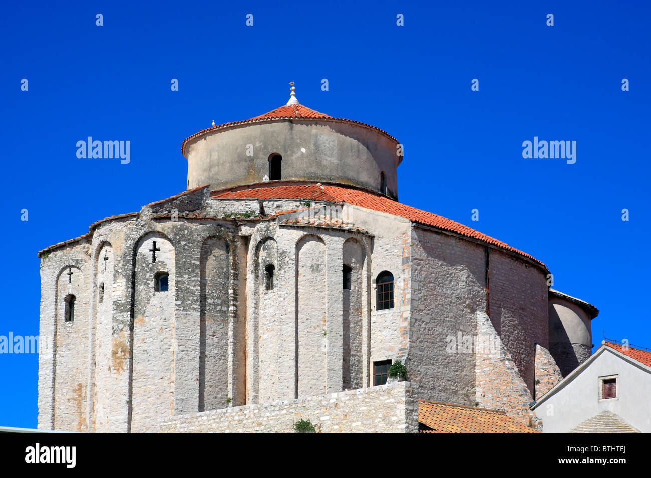 St. Donatus Kirche (10. Jahrhundert), Zadar, Zadar County, Kroatien Stockfoto