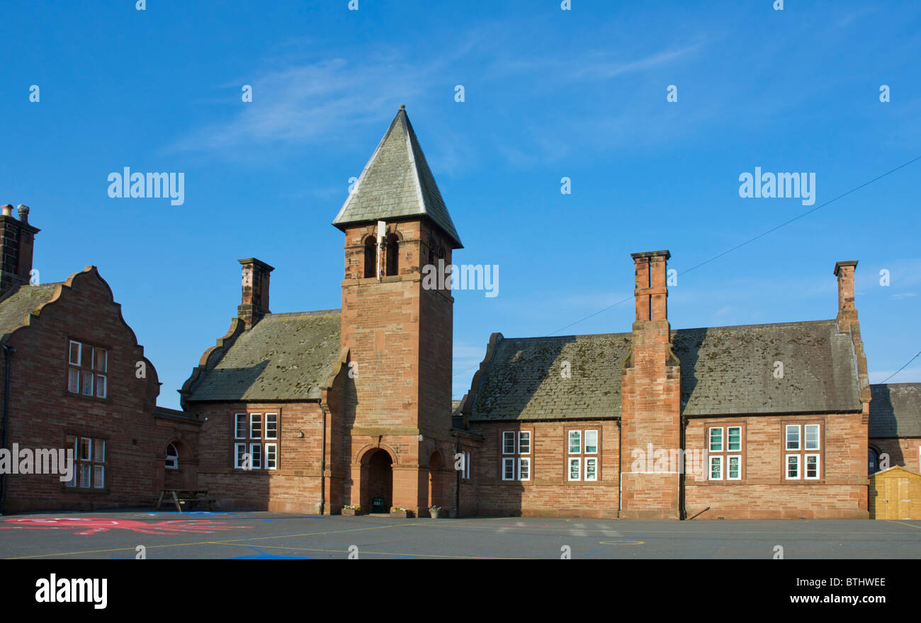 C E Schule im Dorf Lazonby, Eden Valley, Cumbria, England UK Stockfoto