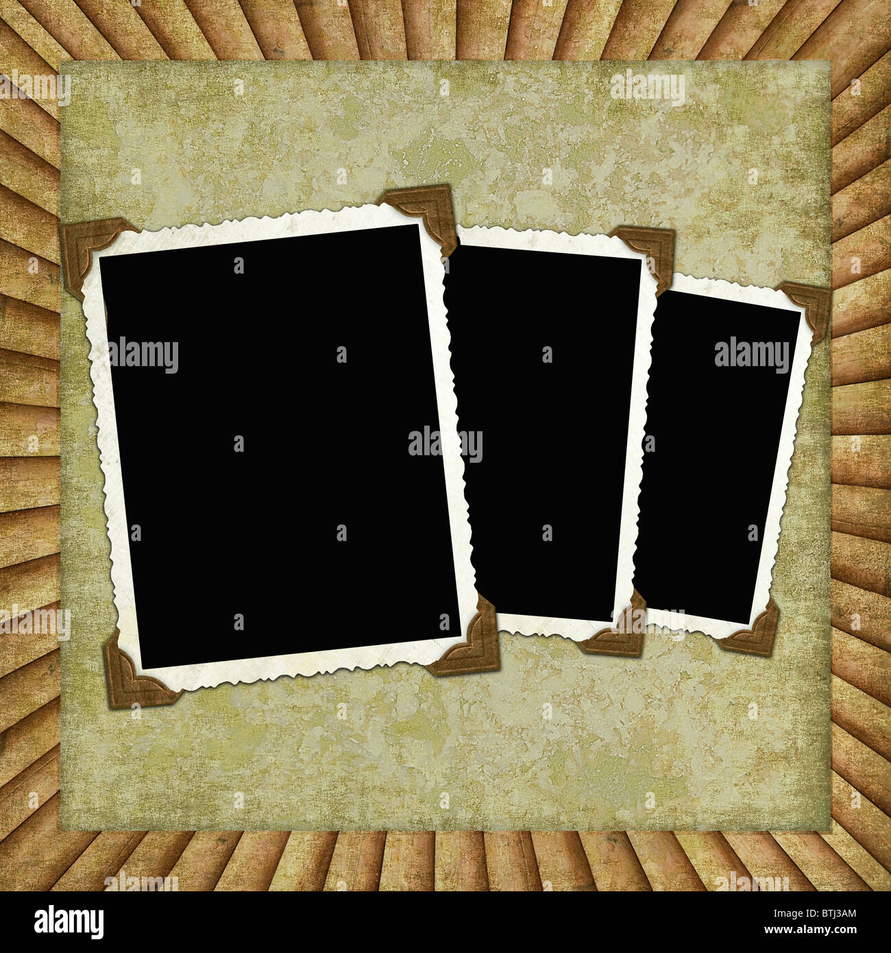 Hintergrund mit Rahmen Stockfoto