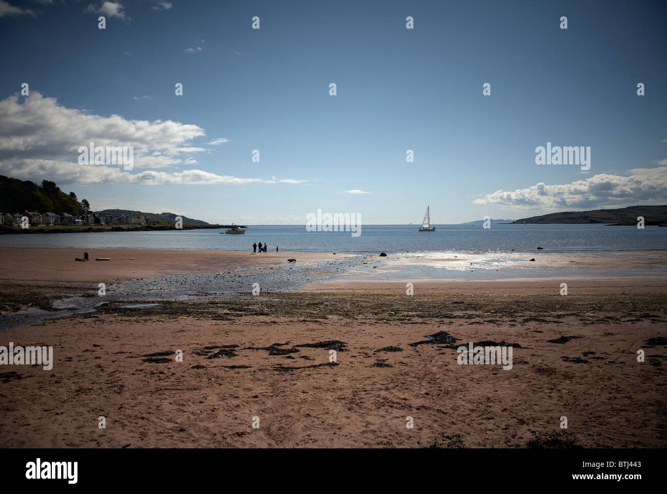 Millport Strandpromenade, Isle Of Cumbrae, Ayrshire, Schottland Stockfoto