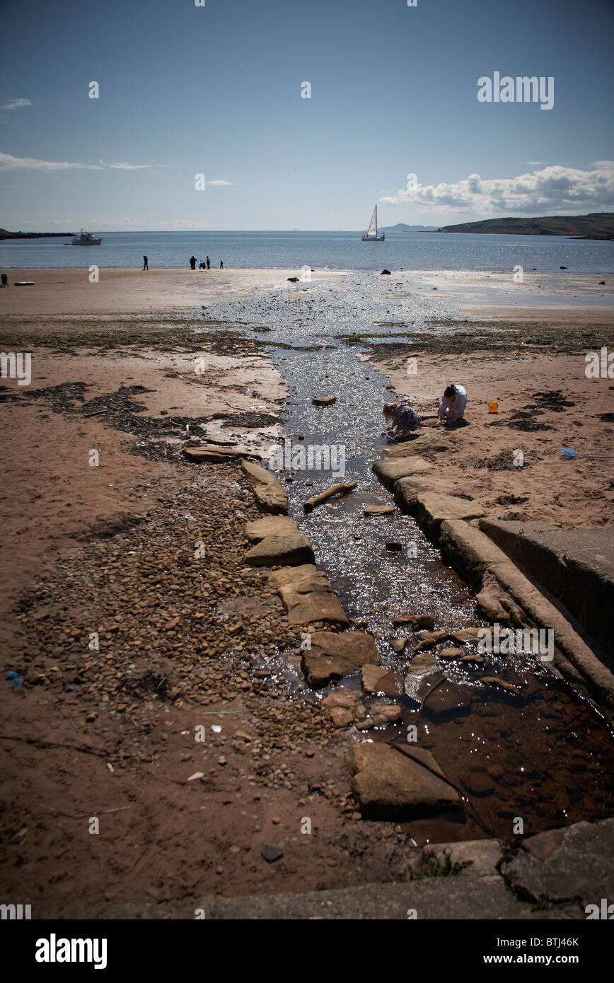 Millport Strandpromenade, Isle Of Cumbrae, Ayrshire, Schottland Stockfoto