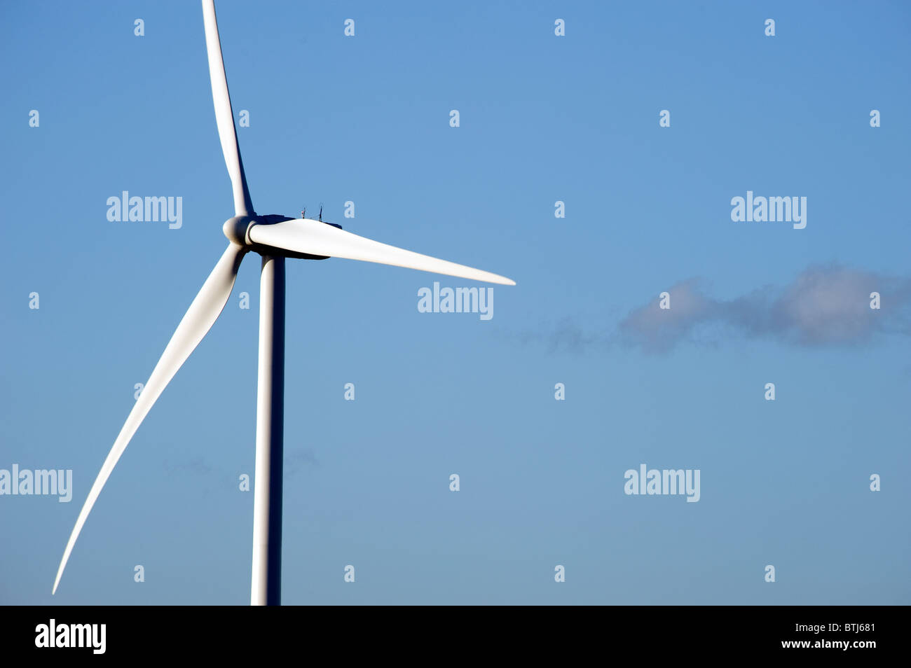 Wind Power Generation Peterborough Stockfoto