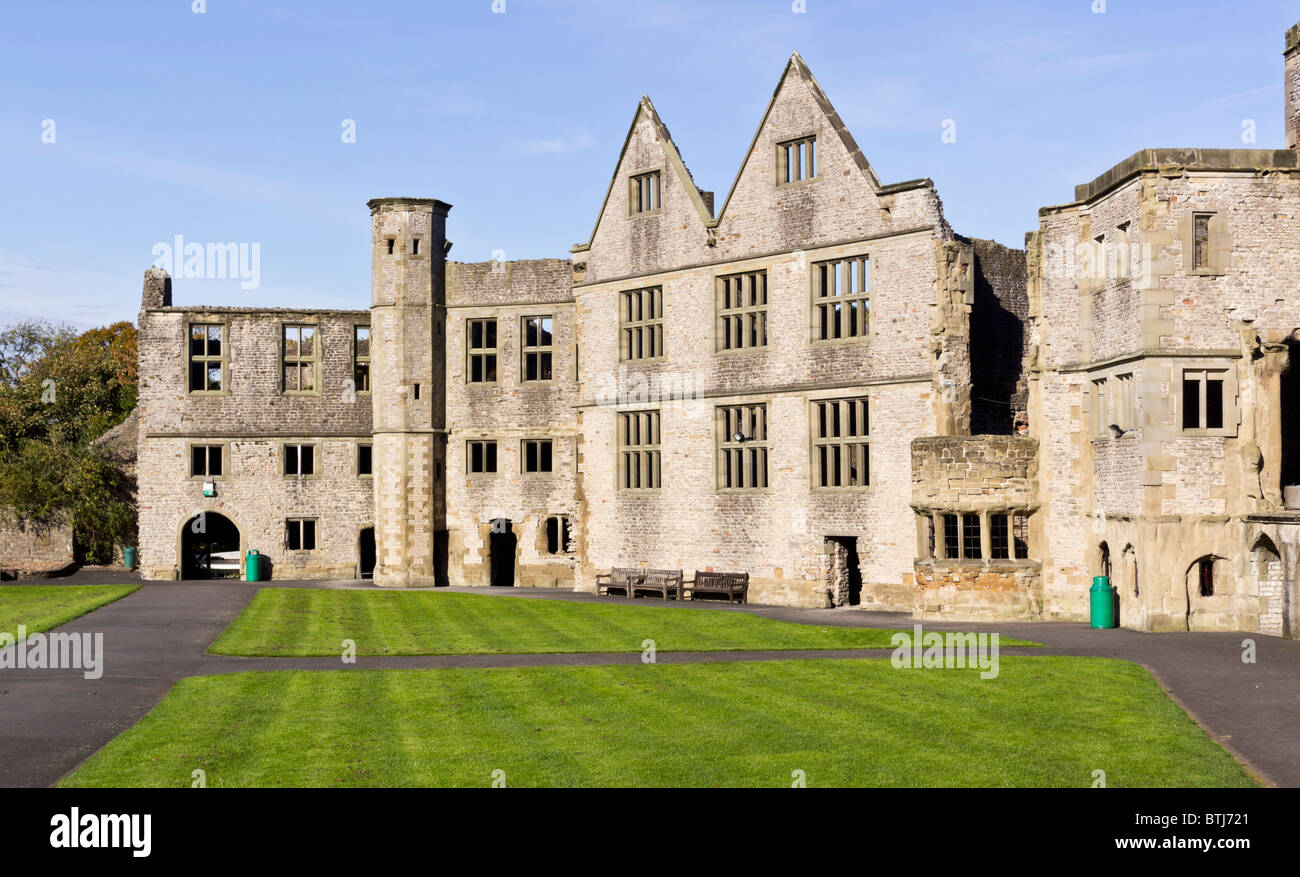Dudley Castle West Midlands UK - historische Burgruine und Haus mit einem Zoo in ihrer Begründung Stockfoto