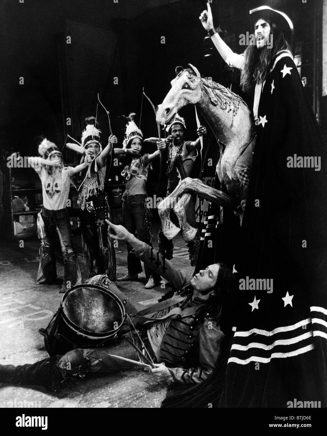 Haar, Kenny Ortega, Pat Eimon, c. 1972. Stockfoto