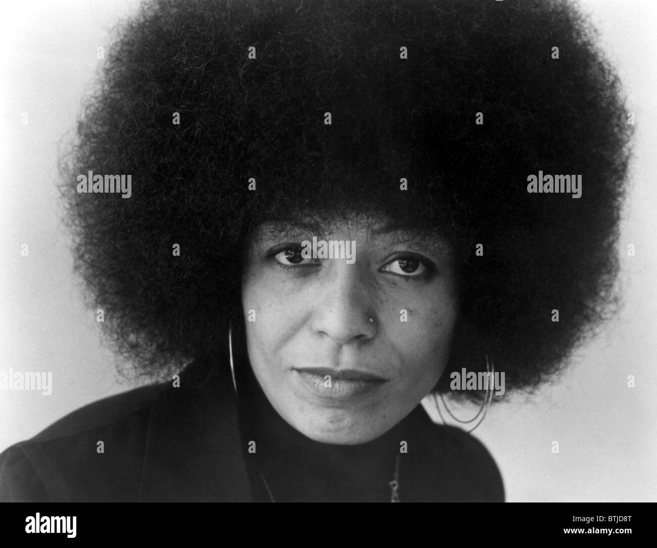 Angela Davis 1975 Stockfoto