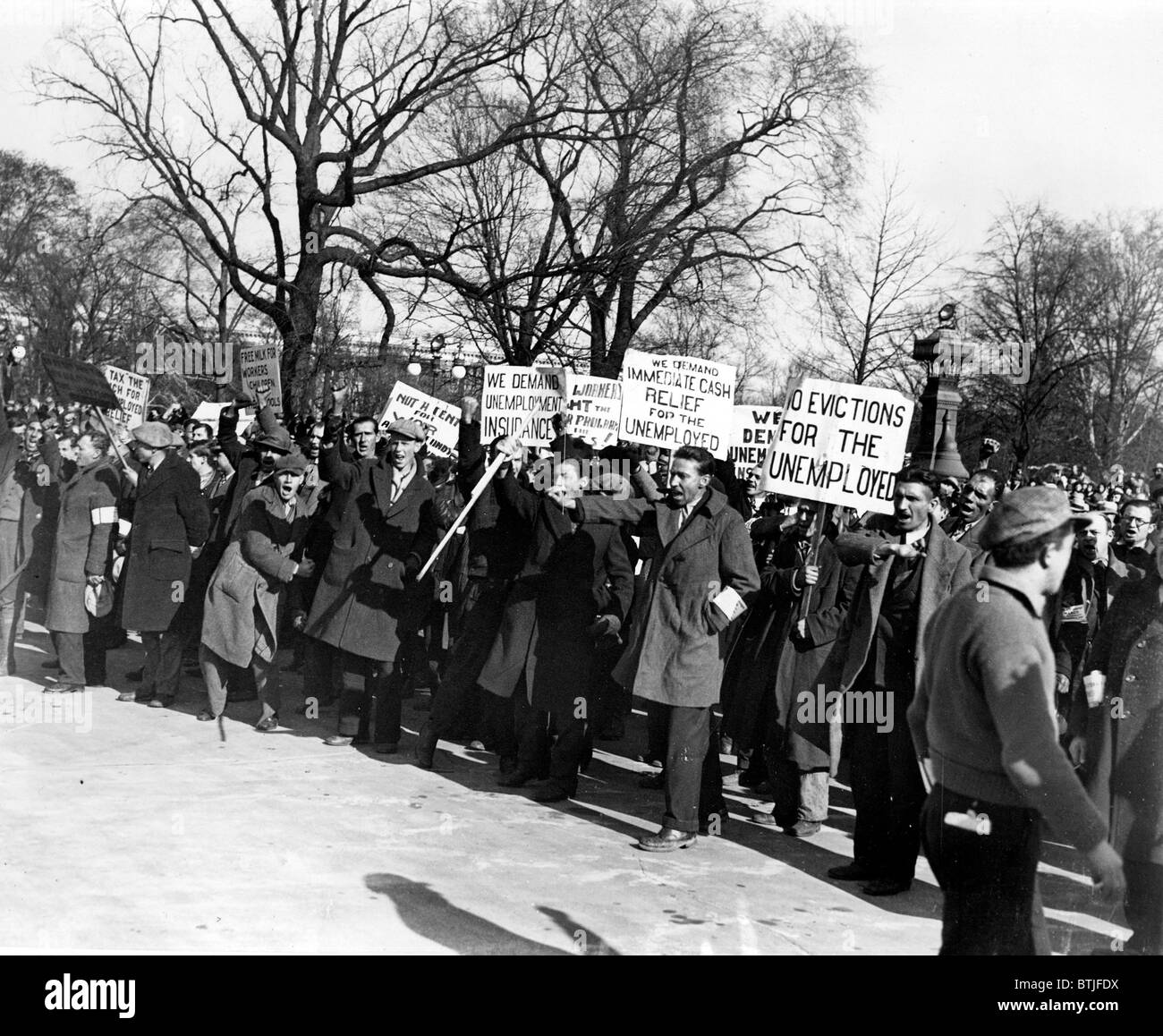 PROTEST, Washington, D.C., 07.12.31. Stockfoto