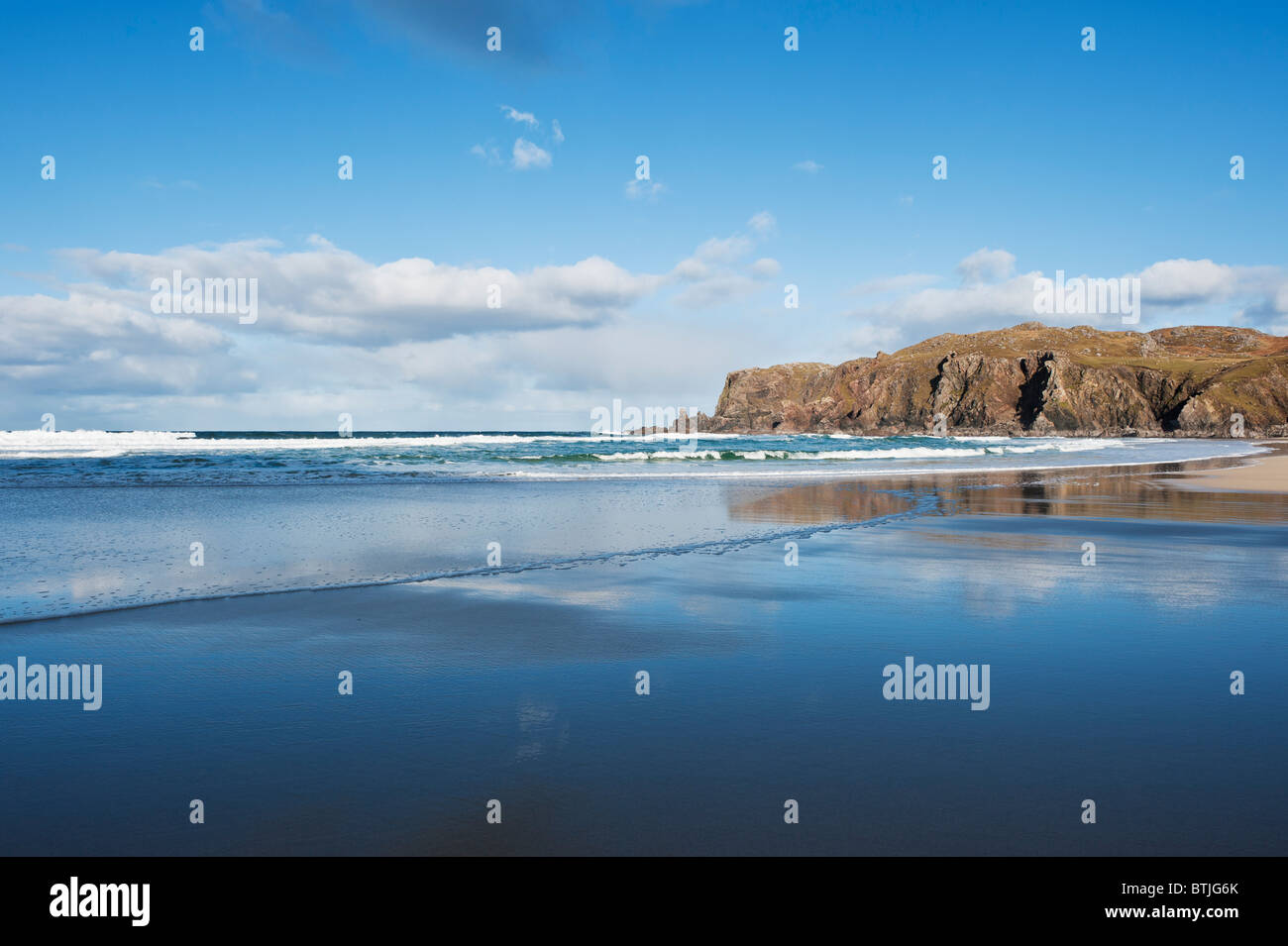 Scenic Dalmore Strand, Isle of Lewis, äußeren Hebriden, Schottland Stockfoto