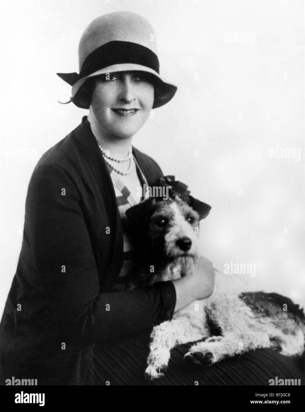 Agatha Christie (1890-1976) britische Geheimnis Schriftsteller in den frühen 1920er Jahren.  Foto: Pauline Porträts, Ltd. Stockfoto