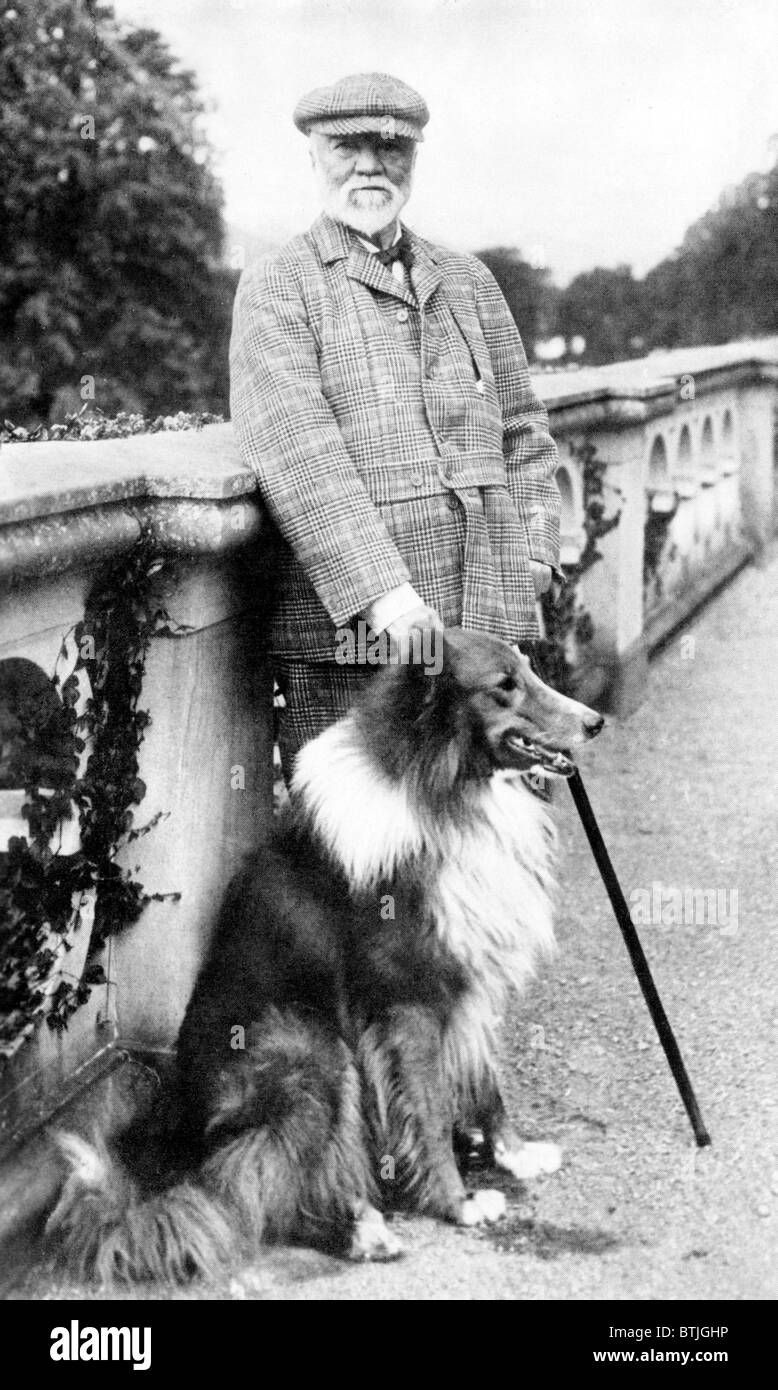 Andrew Carnegie, 1910er Jahre. Höflichkeit: CSU Archive/Everett Collection Stockfoto