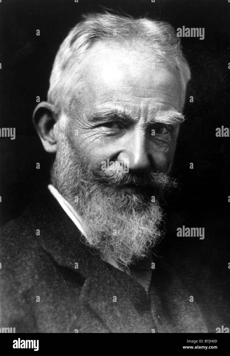 Shaw 1856-1950, irischer Dramatiker, Nobelpreis für Literatur, 1925 Stockfoto