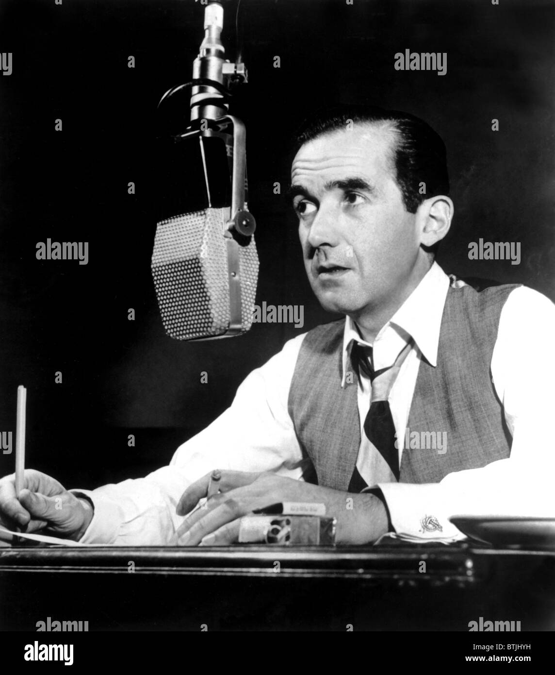 Edward R. Murrow, (undatiert) Stockfoto