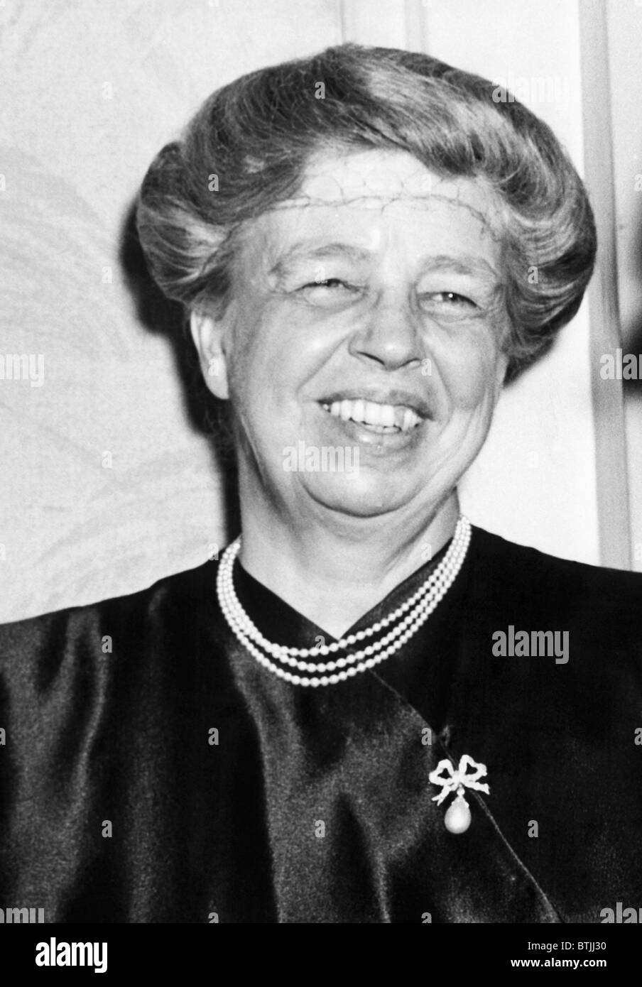 Ehemalige First Lady Eleanor Roosevelt (1884-1962), 1946. CSU-Archiv/Courtesy Everett Collection Stockfoto