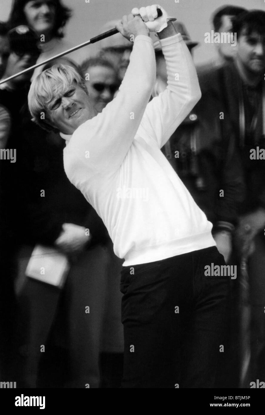 Golf-Legende Jack Nicklaus, c. 1979. Stockfoto
