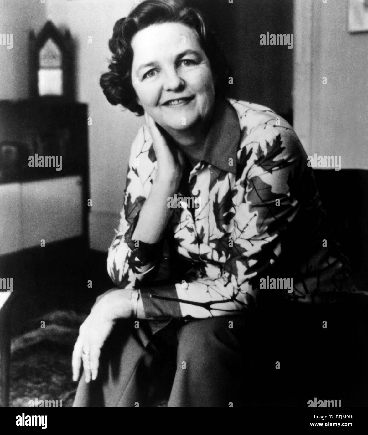 Bürgerrechtler Jessica Mitford, (aka Decca), (1917 – 1996), c. 1977. Stockfoto