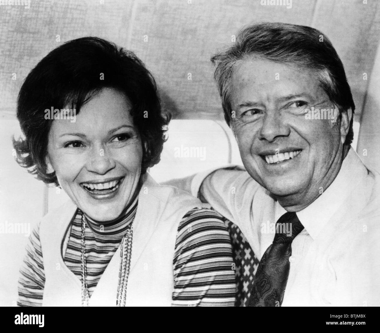 Rosalynn Carter und Jimmy Carter, 1976. Höflichkeit: CSU Archive/Everett Collection Stockfoto