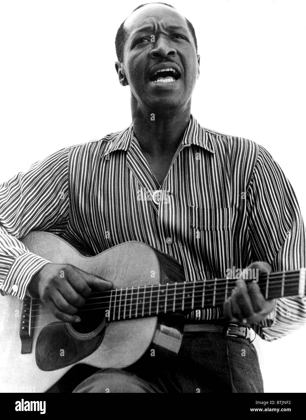 Blues-Legende JOSH WHITE, 1964 Stockfoto
