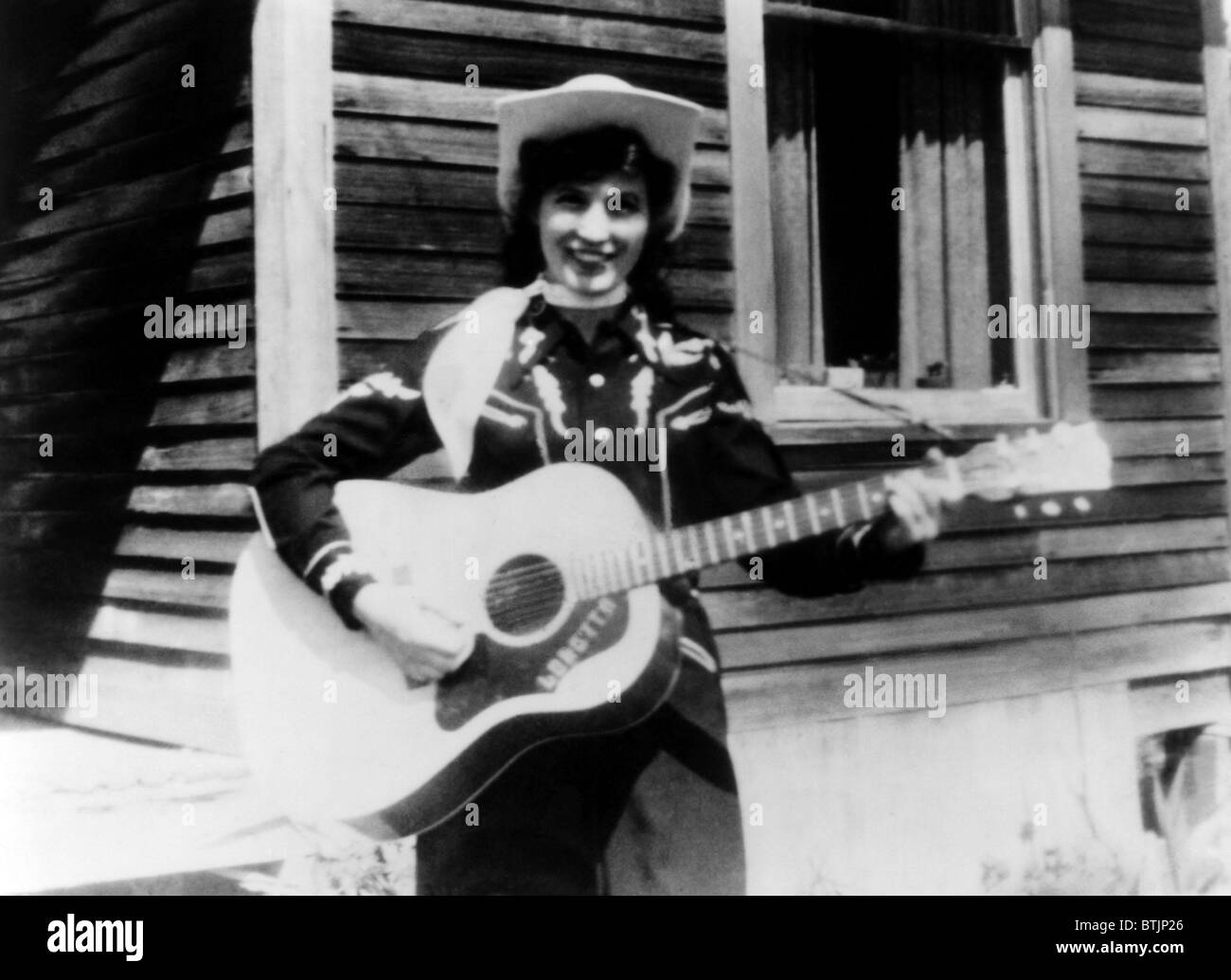 US-amerikanische Country-Sängerin Loretta Lynn c. 1960. Stockfoto