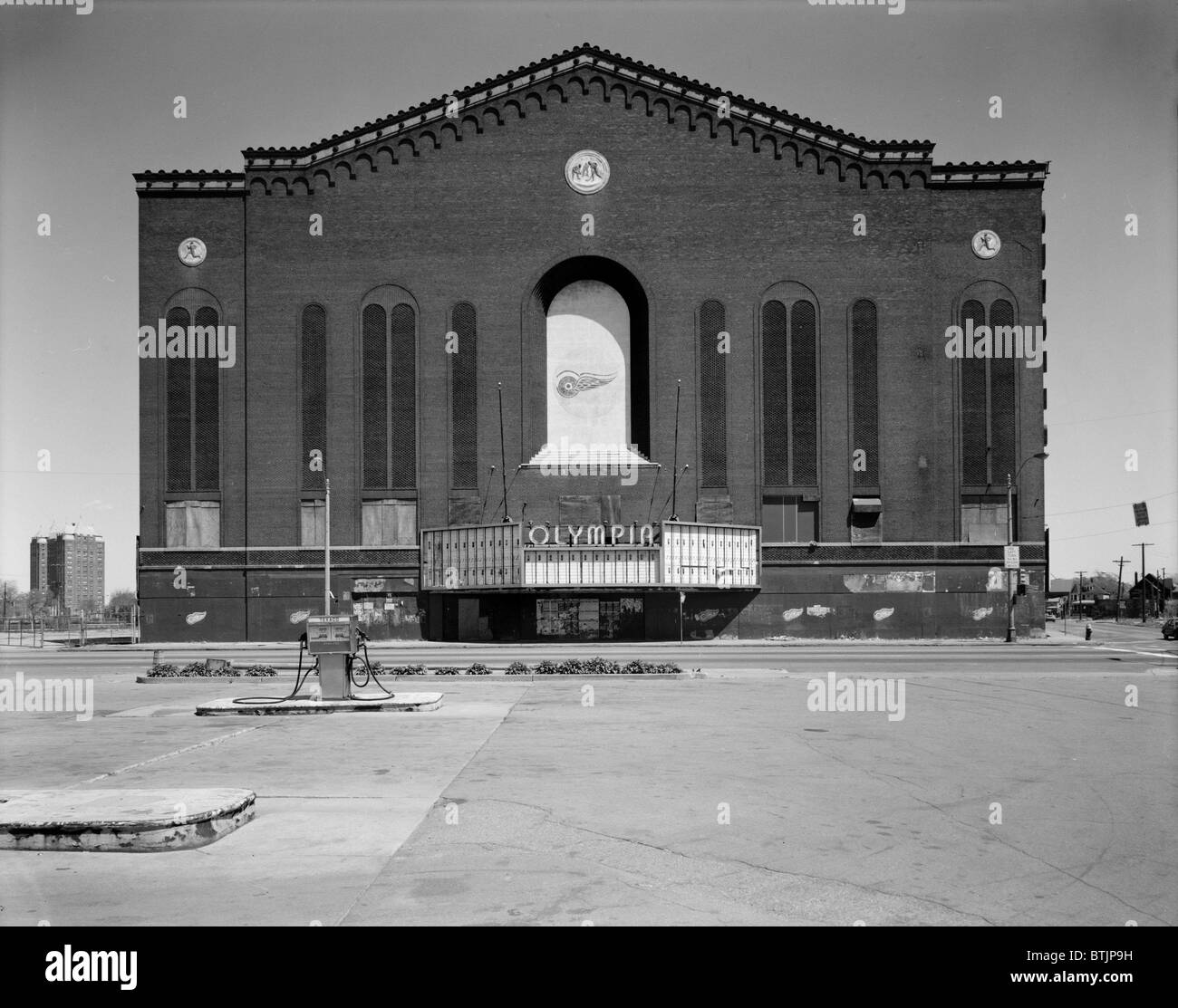 Olympia-Arena, 5920 Grand River Avenue, Detroit, Michigan, ca. 1980er Jahre. Stockfoto