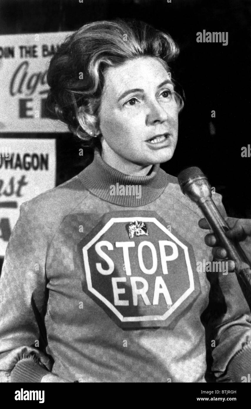 Phyllis Schlafly, ca. 1977 Stockfoto